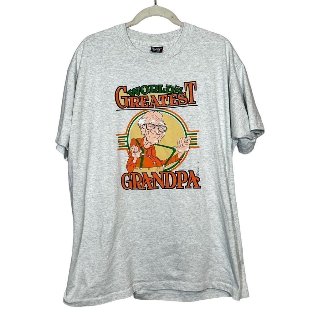 Vintage 90s Best Grandpa T-shirt